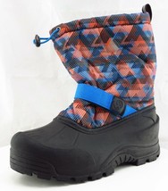 Northside Boot Sz 7 M Snow Boot Orange Fabric Women - $25.22