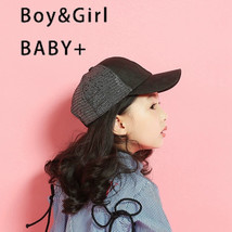 Baby Cap Casual Mesh Cap Boys Girls Baseball Cap Alphabet Parent-Child Visor Sun - £7.50 GBP