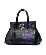 Leather Handbags Retro Fashion Atmospheric Handbag - $551.01
