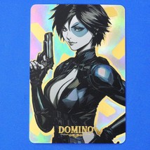 Marvel X-Men Domino Rainbow Foil Holographic Character Art Trading Card - £11.78 GBP