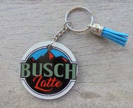 BUSCH LATTE  W/TASSLE key chain - £3.03 GBP