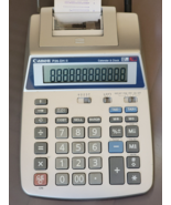 Canon P26-DH II 2 12 digit printing calculator Calendar &amp; Clock DC6v Ada... - $40.15 CAD