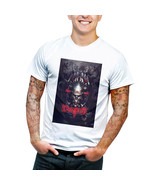 Hardcore music rock punk ska metal gildan white shirt 100% cotton - $28.51 CAD