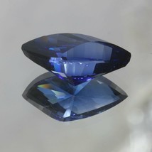 Lab Created Blue Sapphire Faceted 16 x 7.2 mm Fancy Marquise Cut Gem 6.94 carat - £52.39 GBP