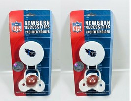 LOT OF 2 Newborn Necessities Pacifier Holder NFL - $8.90