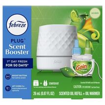 Febreze Plug Scent Booster Gain Original Scent Air Freshener Starter Kit - $19.95