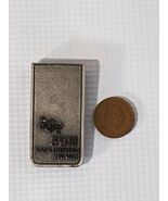 Sunoco Sun Olio Sicuro Guida Premio Argento Sterling 925 Soldi Clip Porta - €89,24 EUR