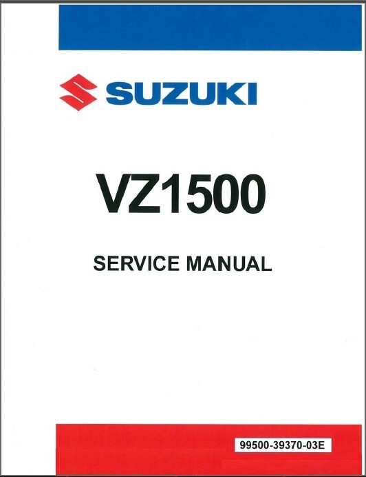 2009-2019 Suzuki VZ1500 Intruder M1500 / Boulevard M90 Service Manual on a CD - $12.99