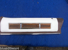 1975 Sedan Deville Left Rear Door Panel Upper Has Wear Oem Used Cadillac - $188.09