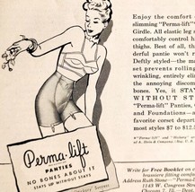 1947 A. Stein Co Perma-Lift Panties Advertisement Underwear Fashion DWPP20 - $27.41 CAD