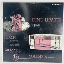 DINU LIPATTI Piano LP Bach Mozart ML4633 Columbia Vinyl Jesu Sonata Partita - $9.75