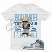 NUMB T Shirt for J1 1 Mid Dusty Blue Suede Hyper Royal University Low High 4 - £20.49 GBP+