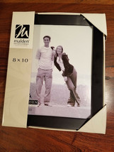 Malden International Designs Black Picture Frame 8&quot; x 10&quot; #6406-80 (NEW) - £15.78 GBP