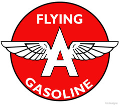 Flying A Gasoline Vintage Logo Mens Polo Shirt XS-6XL, LT-4XLT Atlantic ARCO New - £23.28 GBP+
