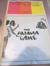 December 1974 - Lunt-Fontanne Theatre Playbill - THE PAJAMA GAME - Hal Linden - £15.75 GBP