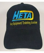 Heavy Equip Training Academy Baseball Hat Cap Adjustable Black, Blue and... - £12.64 GBP