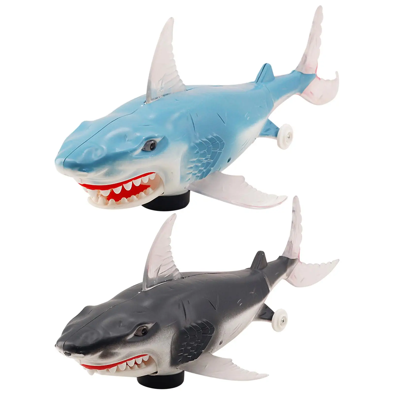 Battery Operated Electric Shark, Open Mouth and ,  Action Figures Sea  Figures - £16.44 GBP