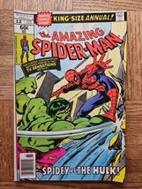 The Amazing Spider-Man #12 Marvel Comics King Size Annual 1978 Spidey vs. Hulk - £13.66 GBP