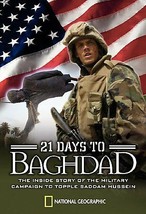 National Geographic Video - 21 Days to Baghdad (DVD, 2003) Iraq War Saddam - £4.78 GBP