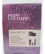 Pure Culture Face Test Kit + Custom Routine For CLEANSER, SERUM &amp; MOISTU... - $118.31 MXN
