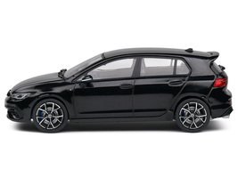 Volkswagen Golf VIII R Deep Black Pearl 1/43 Diecast Model Car by Solido - $42.79