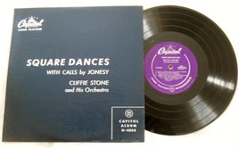 Cliffie Stone &amp; His Orch-Square Dances w/ Calls by Jonesy-Capitol 10 inch, 33 LP - £9.11 GBP