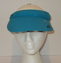 Womens Nancy Lopez Reversible Clip Golf Visor Hat Cap Blue Teal - $275.28 MXN