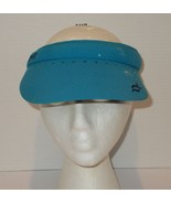Womens Nancy Lopez Reversible Clip Golf Visor Hat Cap Blue Teal - €12,79 EUR