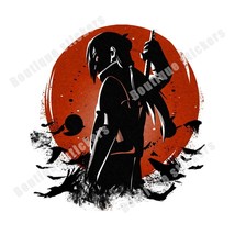 Japanese Samurai Culture Ninja  Japanese Bushido Spirit Sticker PVC Waterproof V - £74.57 GBP