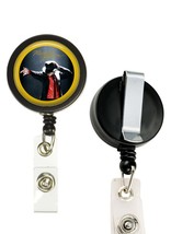 1 Star Singer ID Card Reel, Belt Clip, Extends up to 24&quot;, Black - £12.30 GBP