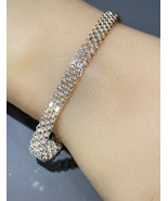 Vintage Sterling Silver Bracelet  7” - $74.08 CAD