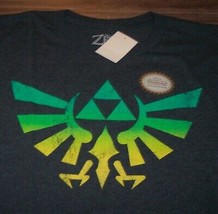 Vintage Style Nintendo THE LEGEND OF ZELDA Triforce T-Shirt SMALL NEW w/... - $19.80