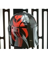 Mandalorian Helmet With Liner and Chin Strap Star Wars LARP Steel helmet... - €82,90 EUR