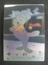 1990 Upper Deck Looney Tunes Comic Ball Hologram Porky Pig - £1.75 GBP
