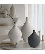 Simple Ceramic Vase Decoration for Home Nordic Luxury Narrow Mouth Flowe... - $32.50 CAD+