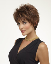 Kitana Wig By Envy, *All Colors!* Mono Top, Best Seller! Short Textured Cut, New - £185.41 GBP