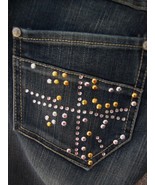 WURL Jeans~CRYSTAL DETAIL~Size 5~Gently Worn~Excellent Condition~Super Hot - £21.52 GBP