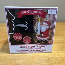 Mr. Christmas Goodnight Lights Blow Out Santa&#39;s Candle to Turn Tree Ligh... - $29.69