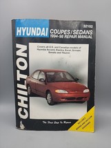 Hyundai Coupes &amp; Sedans 1994-98 Chilton Books 32102 Repair Service Car Manual - £8.64 GBP