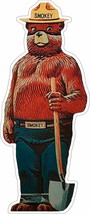 Smokey Bear Forest Mascot Plasma Cut Metal Sign - $59.95
