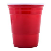 Reusable Party Cup, 18 oz Red - BPA &amp; Phthalates Free, Dishwasher Safe - £7.97 GBP