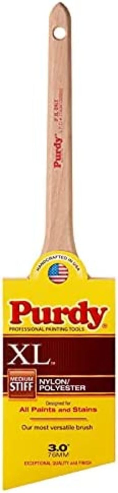 Purdy 3&#39; 144424430 XL High Capacity Paint Brush, Angle Sash, Beavertail - $24.56+