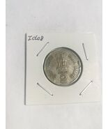 1996 India 2 Two Rupees Vintage Foreign Coinage Collectible - $6.90 CAD