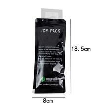 mega walker 10pcs/lot Free Shipping High quality 150ML Gel Ice Pack /Cooler Bag  - £19.31 GBP