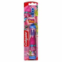 New Colgate Slim Handle Dreamworks Trolls Poppy Electric Powered Toothbrush - $3.00