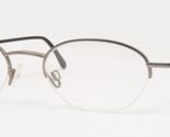 Lunettes Vintage D004 611 Argent-Gris Uniques Rares 49-20-135mm (Notes) - $42.78