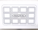 Weekly Pill Organizer 3 Times a Day 7 Days Vitamin, Pill Holder - Portab... - $12.34