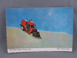 Vintage Postcard - Sand Dunes Buggy Oregon Coast - Smith Western Inc. - £11.98 GBP
