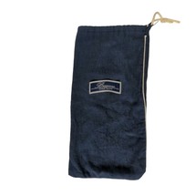 Cole Haan Bragano Blue Cloth Shoe Dustbag Cinch Drawstring 6.5&quot; X 13.5&quot; - £20.07 GBP