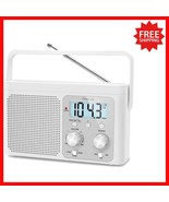 Battery or Plug-In Powered Shortwave Radio with Clear Sound &amp; Easy Controls - $880.88 MXN